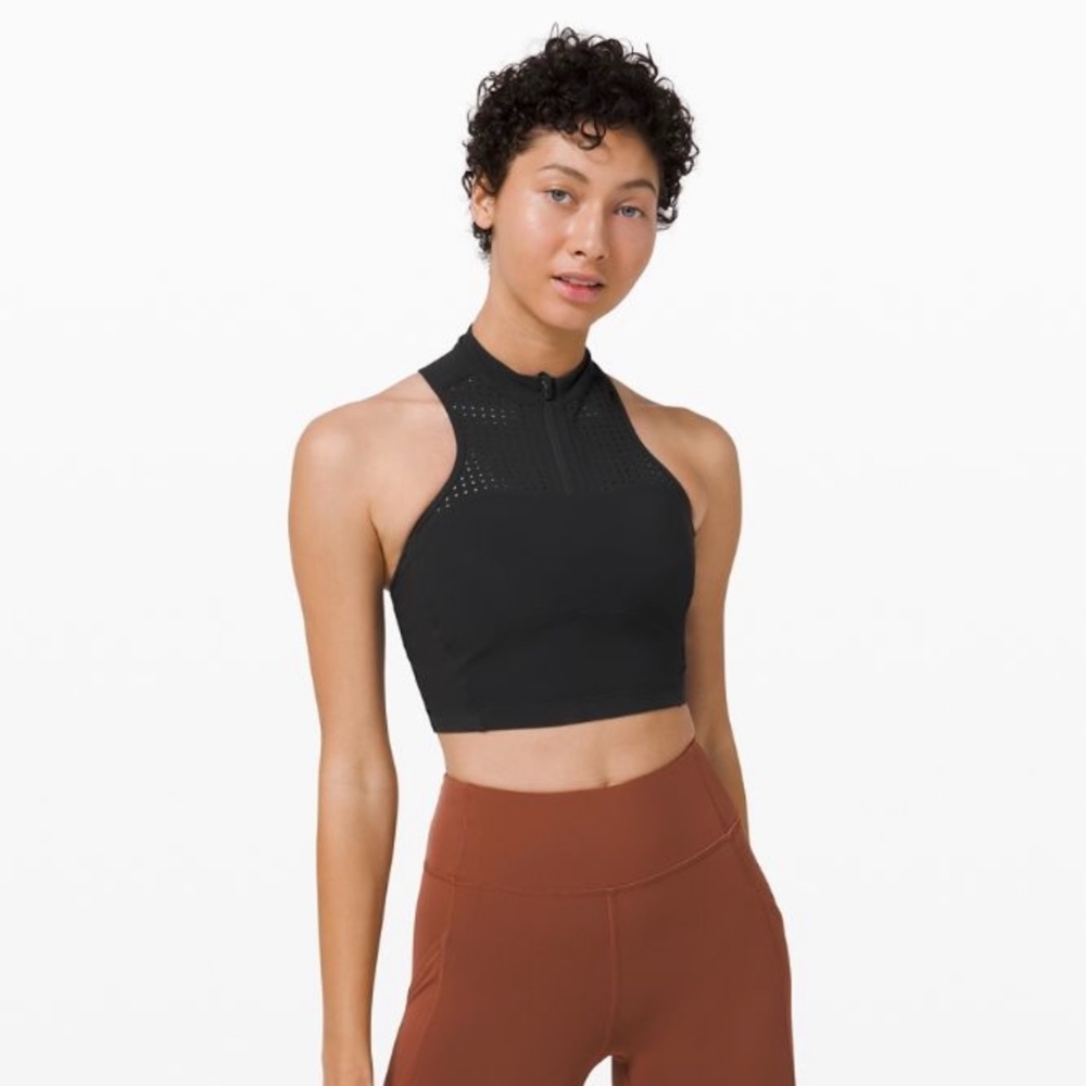 Lululemon Unleash Strength Bra *Medium Support, B/C Cup NWT Size 4 Black